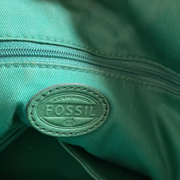 Fossil green handbag - Picture 8 of 10